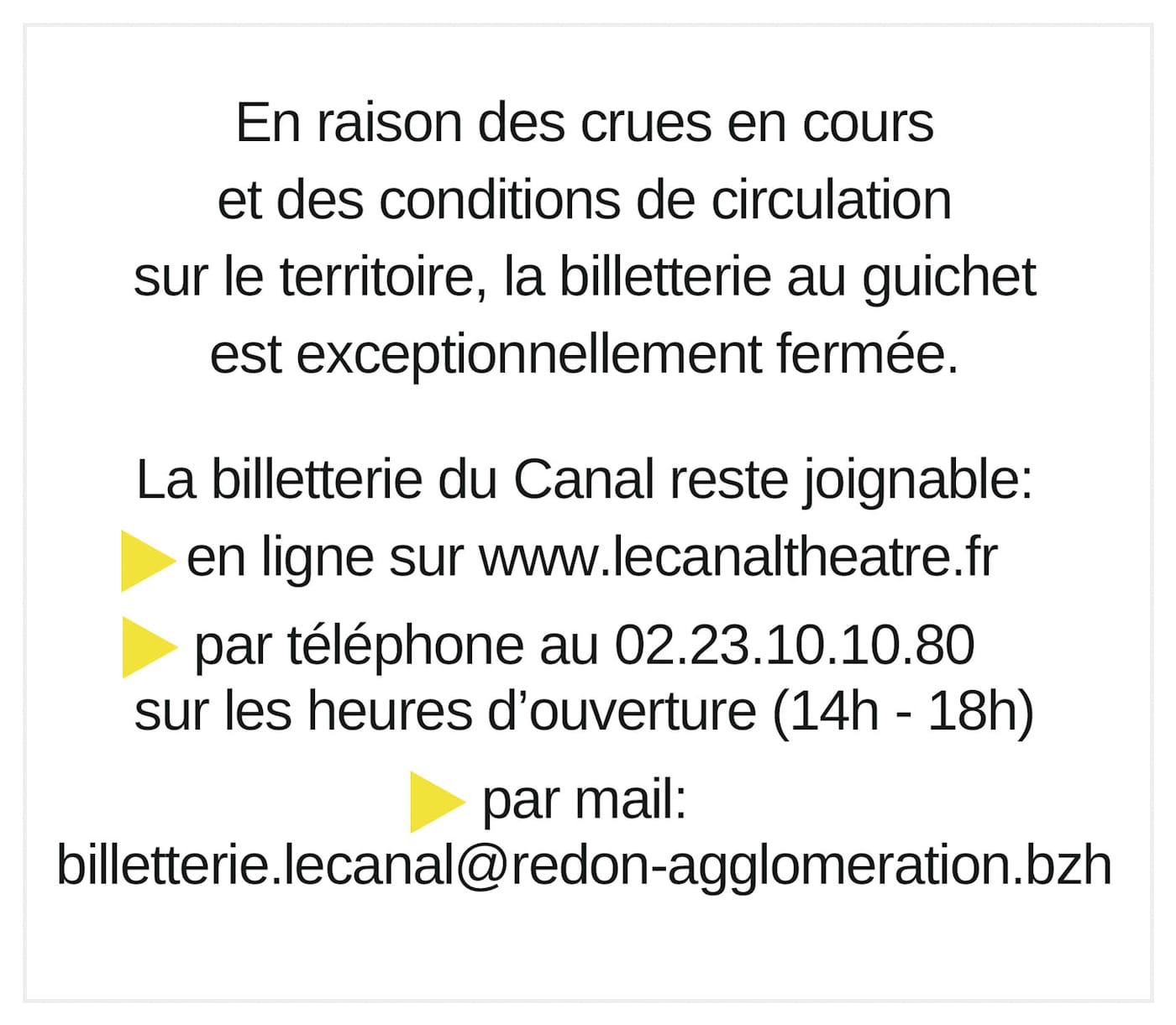 information crues